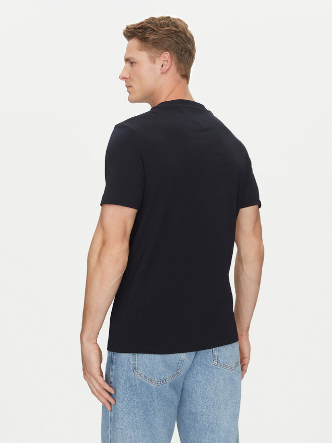 Tommy Hilfiger Tommy Hilfiger Majica Stack MW0MW38622 Mornarsko modra Regular Fit