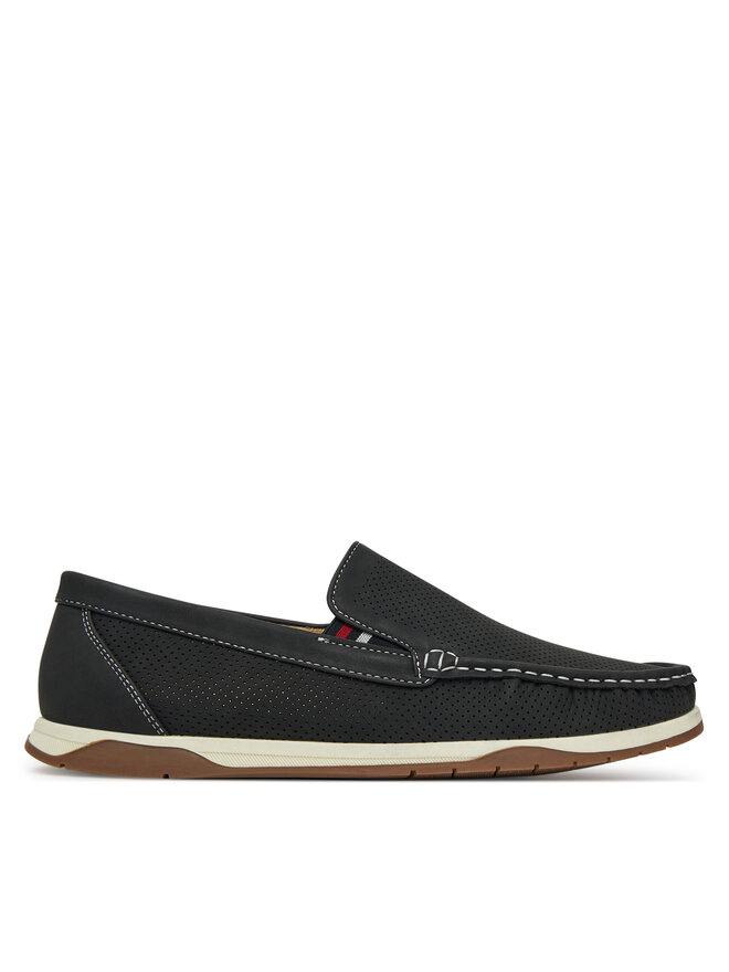 Lanetti Μοκασίνια Lanetti MSS20515-02 Μαύρο