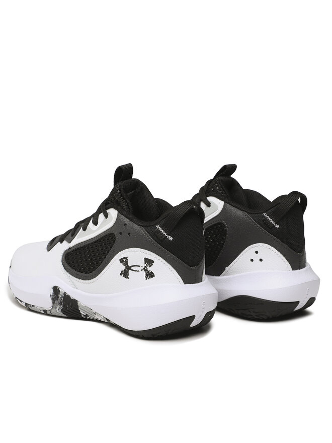 Under Armour Basketbalové boty Under Armour Ua Gs Lockdown 6 3025617-101 Bílá