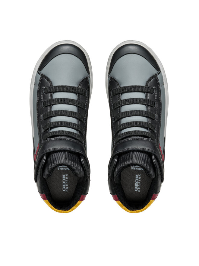 Geox Sneakersy Geox J Gisli Boy J465CA 054FU C0241 S Czarny