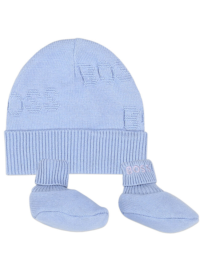 BOSS Set de gorro y calcetines Boss J98421 Azul