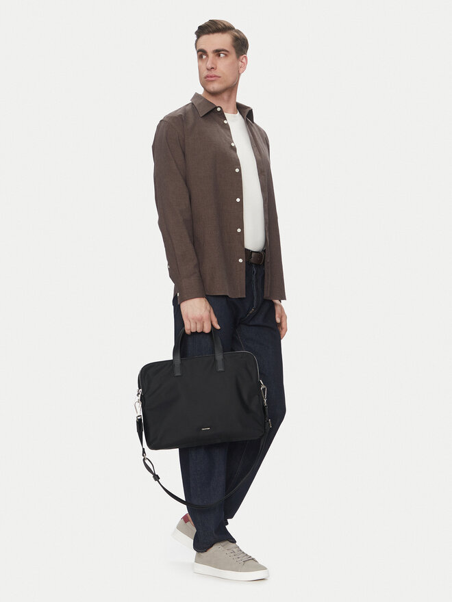 Calvin Klein Torba na laptopa Calvin Klein Business Tech 2g Laptop Bag K50K512933 Czarny