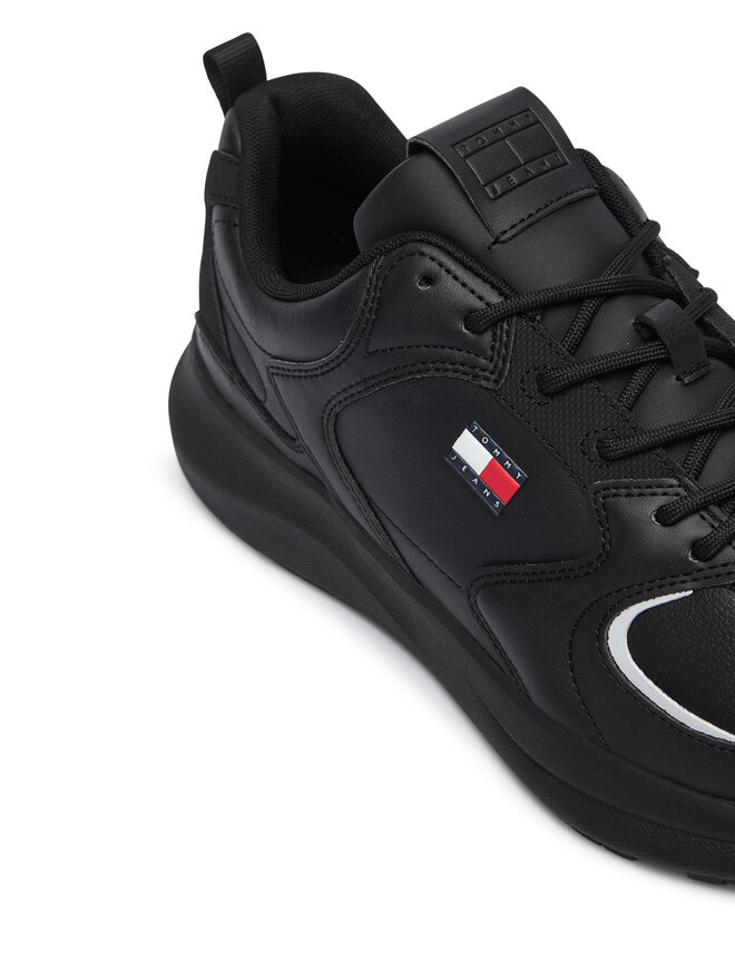 Tommy Jeans Sneakers Tommy Jeans Tommy Jeans Lth Runner EM0EM01776 Schwarz