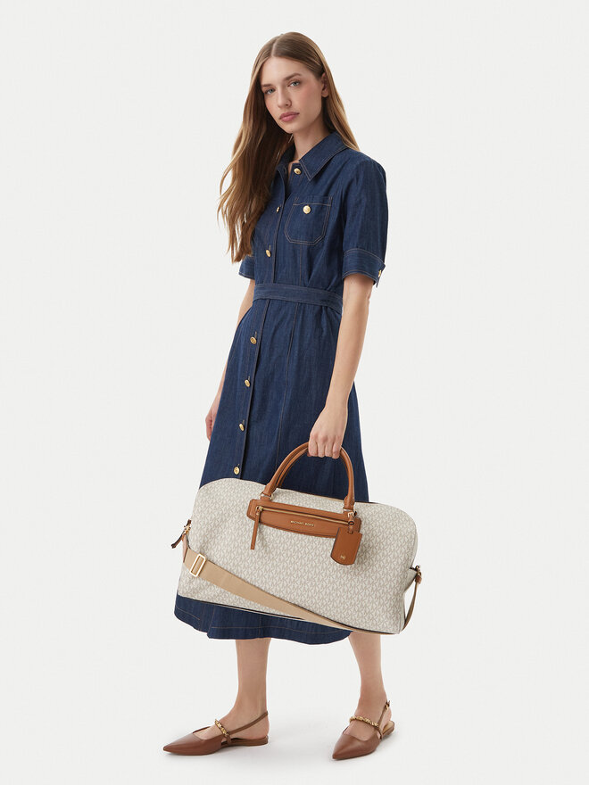 MICHAEL Michael Kors Reisetasche MICHAEL Michael Kors Jet Set Travel Extra 30S6GTVU4B Écru