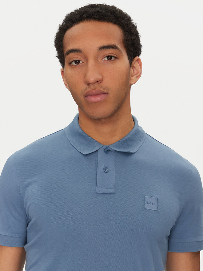 BOSS BOSS Poloshirt Passenger 50507803 Blau Slim Fit