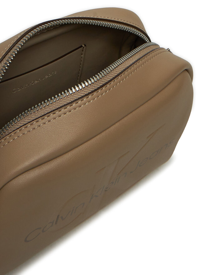 Calvin Klein Jeans Τσάντα Calvin Klein Jeans Sculpted Camera Bag18 Mono K60K612220 Καφέ