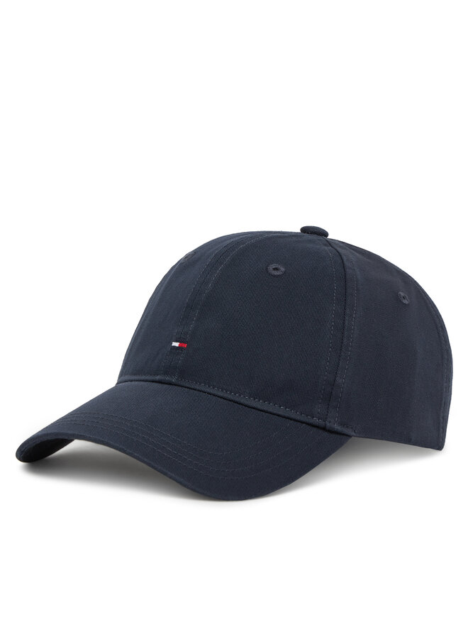 Tommy Hilfiger Kšiltovka Tommy Hilfiger Essential Flag Soft Cap AW0AW17632 Tmavomodrá