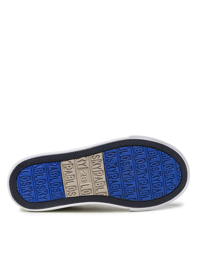 Pablosky Baby-Mädchen Sneaker Lona 980600 – Bequeme Barfußschuhe Mit Klettverschluss, Atmungsaktiv & Fußfreundlich