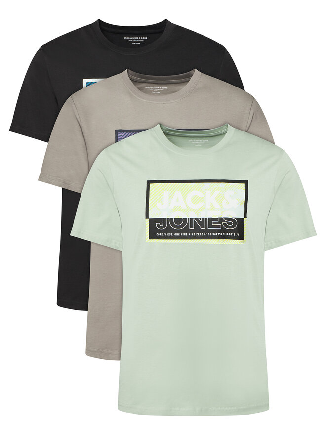 Jack&Jones Jack&Jones Pack de 3 camisetas Logan 12284754 De color Regular Fit