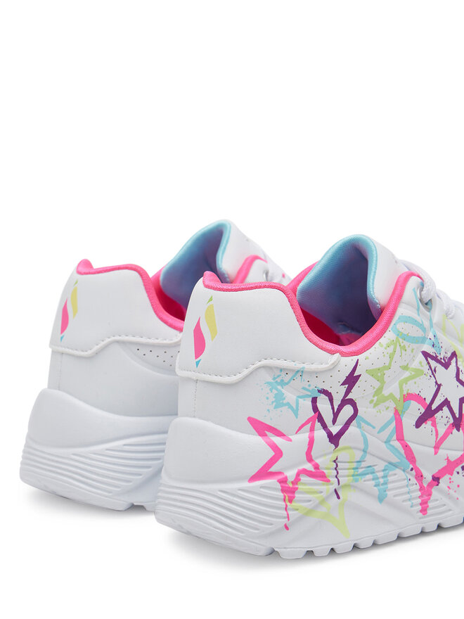 Skechers Sneakersy Skechers Uno Lite - My Drip 310391L/WMN Bílá