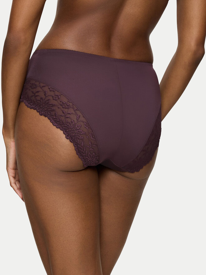 Triumph Triumph Klasikinės kelnaitės aukštu juosmeniu Ladyform Soft Maxi 10210671 Violetinė