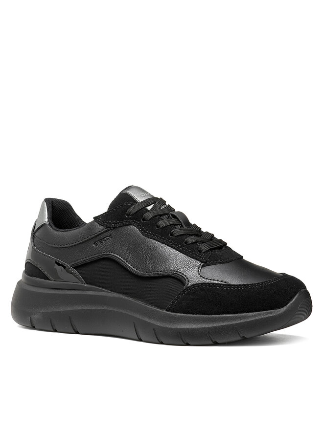 Geox Sneakers Geox D Plummery D65YNA 5422 C9999 Schwarz