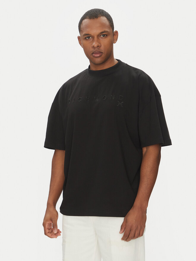 Richmond X Richmond X T-Shirt UMP25155TS Μαύρο Regular Fit