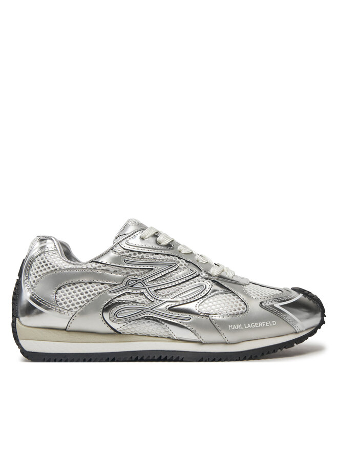 KARL LAGERFELD Tenisice KARL LAGERFELD Velocette KL63925 Srebrna