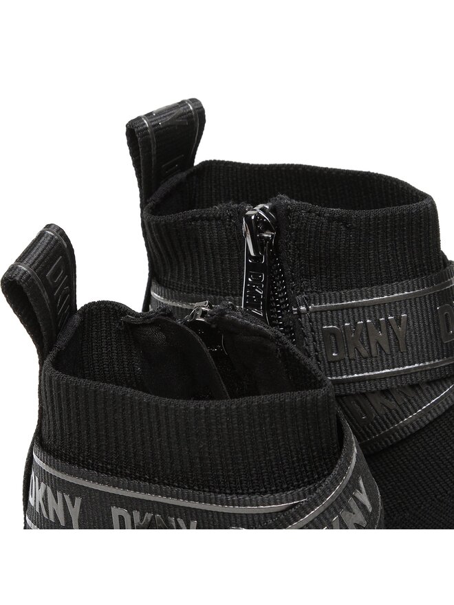 DKNY Снікерcи DKNY Miley-Slip On K3240382 Чорний