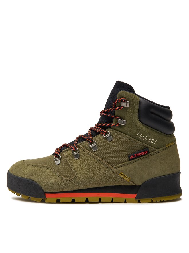 adidas Pārgājienu apavi adidas Terrex Snowpitch COLD.RDY Hiking Shoes GW4065 Zaļš