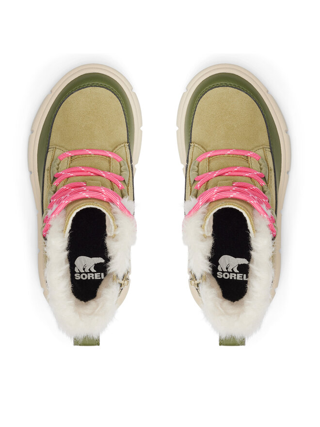 Sorel Μπότες Χιονιού Sorel Explorer™III Lace Wp 2088511327 Πράσινο