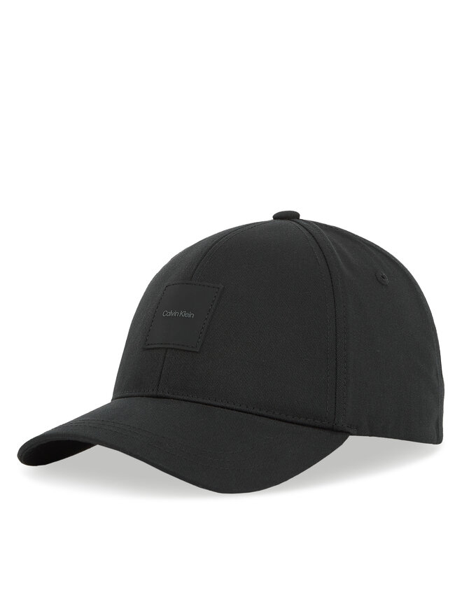 Calvin Klein Czapka z daszkiem Calvin Klein Tonal Patch Bb Cap K50K512616 Czarny