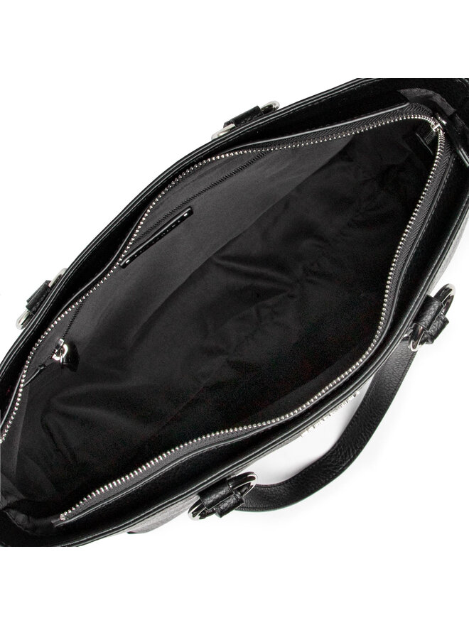 Trussardi Дамска чанта Trussardi New Lisbona Shopper 75B01424 Черен