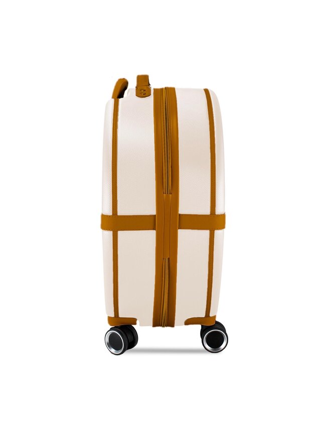Semi Line Μεσαία Βαλίτσα Semi Line T5670-3 Λευκό