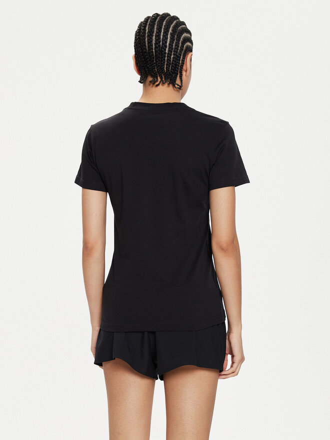 adidas adidas Marškinėliai Essentials Logo GL0722 Juoda Regular Fit