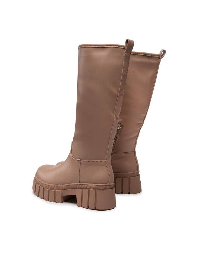 DeeZee Kozačky DeeZee ZAL90099Y-3 Hnědá