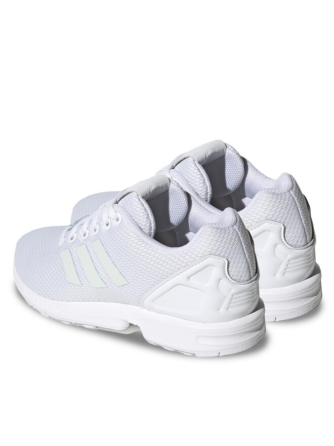 White Sneakers adidas ZX Flux Shoes FW0043 Weiß | eschuhe.de