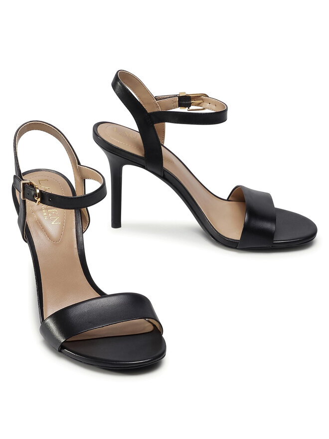 LAUREN RALPH LAUREN Sandály Lauren Ralph Lauren Gwen 802813904001 Černá