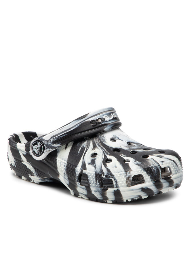 Crocs Шльопанці Crocs Classic Marbled Clog 207464 Чорний