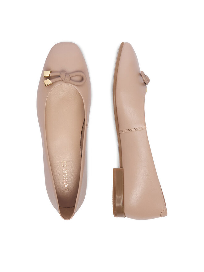 Lasocki Ballerinas Lasocki CEO-RST-ROMI-99 Beige