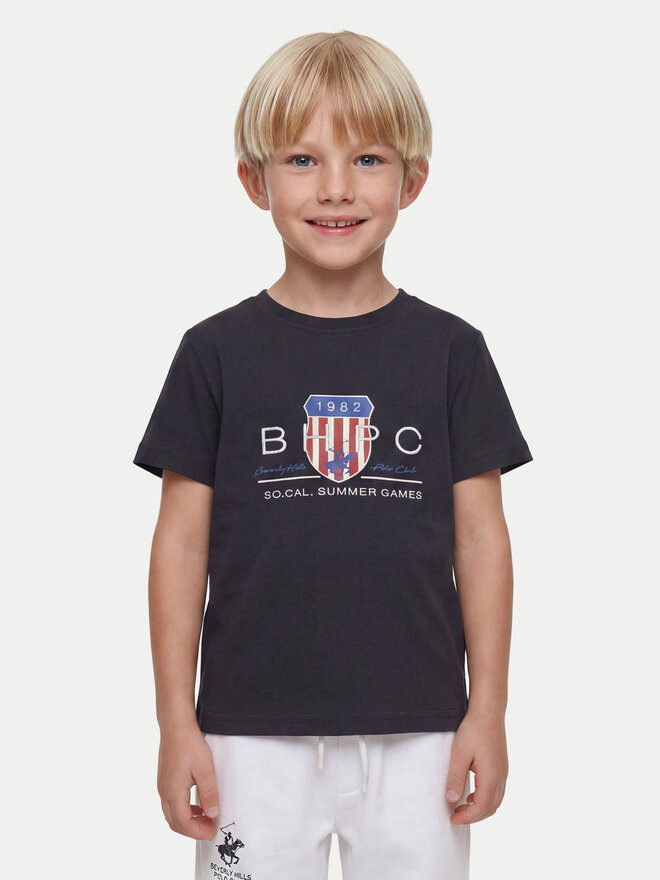 Beverly Hills Polo Club Beverly Hills Polo Club Футболка P-SS26B-TS414011 Cиній Regular Fit