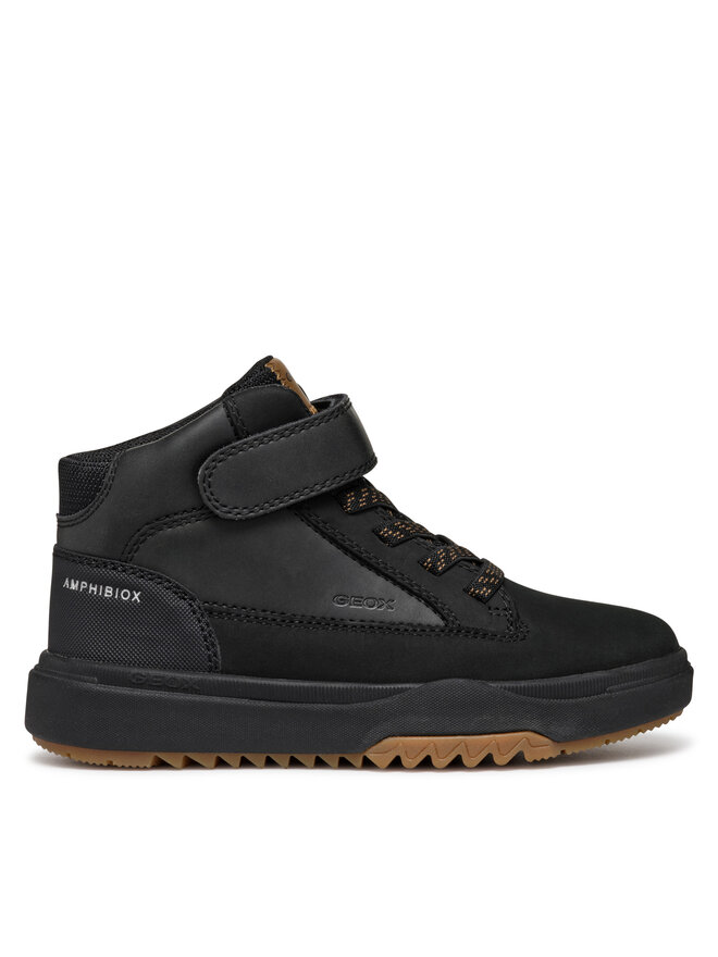 Geox Μποτίνια Geox J Bunshee Boy B Abx J16FMA 0ME32 C9999 S Μαύρο