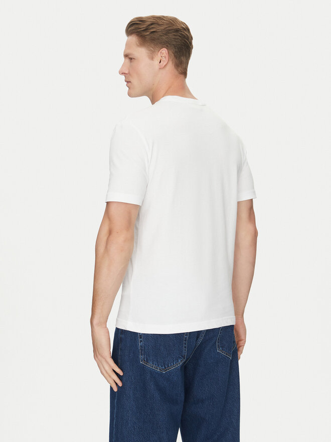 Calvin Klein Calvin Klein Camiseta Double Logo K10K114149 Blanco Regular Fit