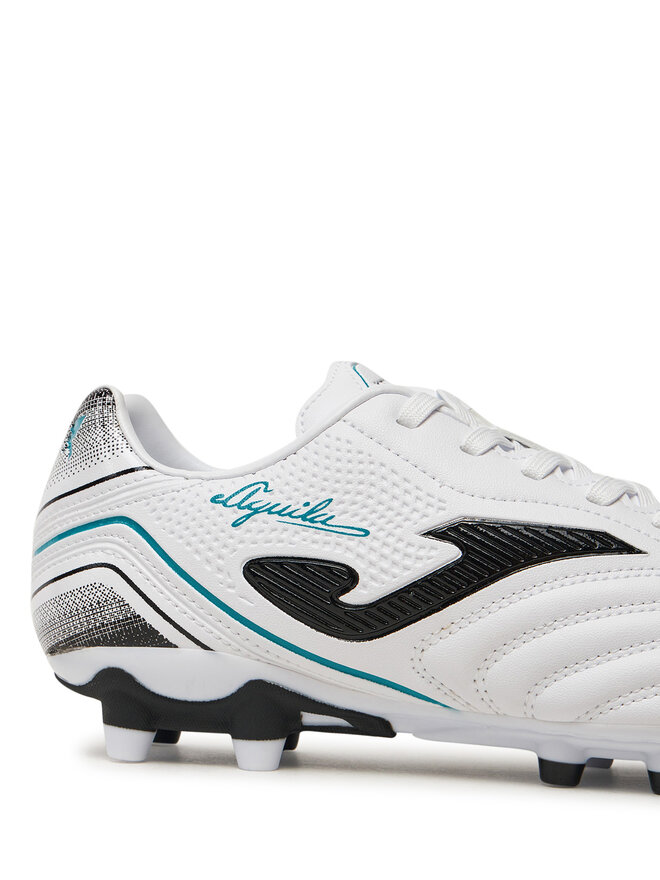 Joma Ghete pentru fotbal Joma Aguila Firm Ground AGUW2402FG Alb