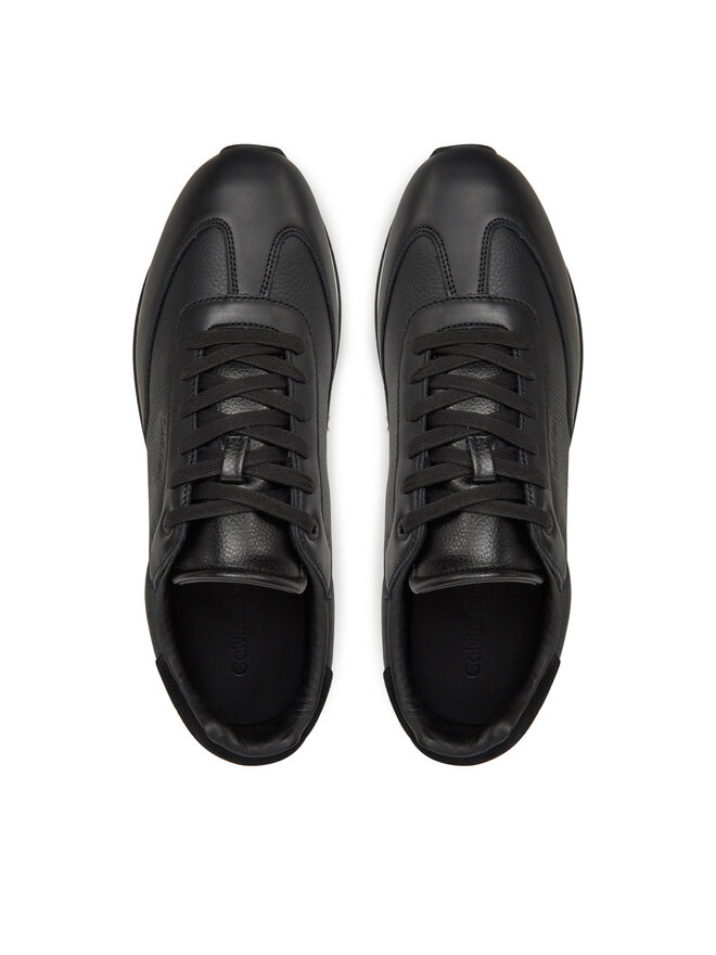 Calvin Klein Sneakers Calvin Klein Low Top Lace Up Tmbl Lth HM0HM01804 Schwarz