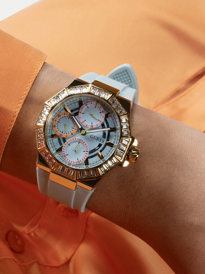 Guess Zegarek damski Guess Selena GW0695L1 Złoty