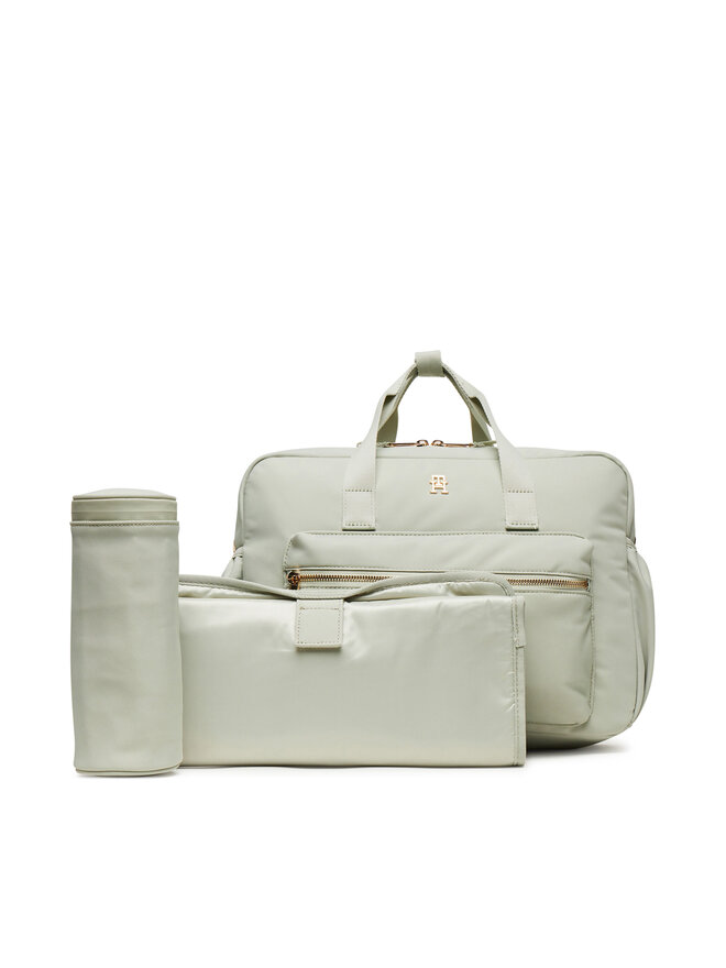 Tommy Hilfiger Taška Tommy Hilfiger Th Essential Changing Bag AU0AU01997 Zelená