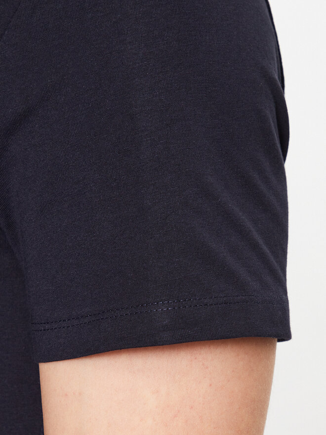 Guess Guess Marškinėliai M2YI71 I3Z14 Tamsiai mėlyna Slim Fit