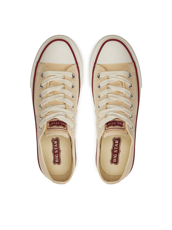 Big Star Shoes Кеди Big Star Shoes NN274236 Бежевий