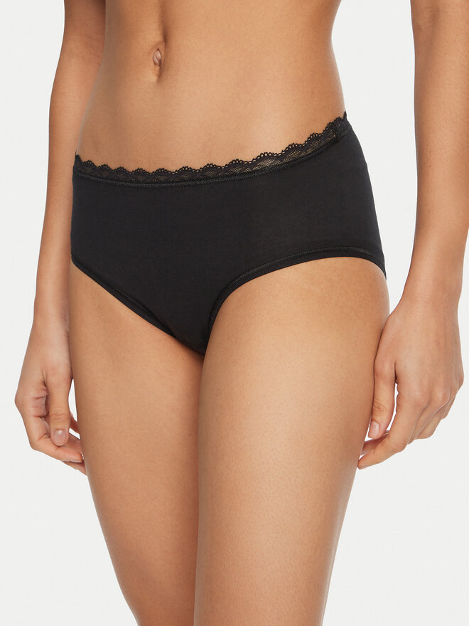 Triumph Triumph 2er-Set klassische Damenslips Feel Of Cotton 10225011 Schwarz