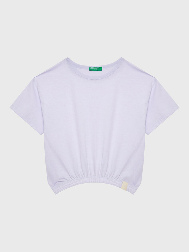 United Colors Of Benetton United Colors Of Benetton Camiseta 37YKC10AU Violeta Boxy Fit