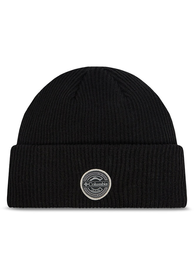 Columbia Шапка Columbia Provisions Cuffed Beanie 2092601 Черен