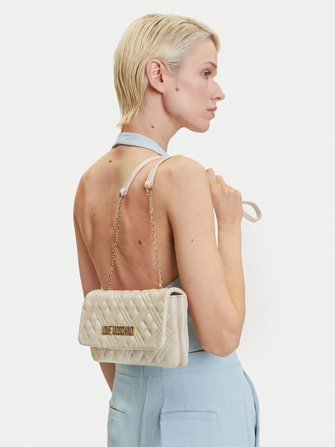 LOVE MOSCHINO Ročna torba LOVE MOSCHINO JC4097PP1MLA0110 Écru