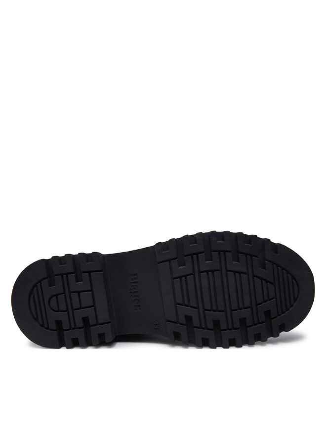 Blauer Schnürstiefeletten Blauer Iuka F4IUKA01 Schwarz