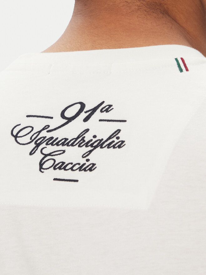 Aeronautica Militare Aeronautica Militare T-Shirt 251TS2414J641 Λευκό Regular Fit