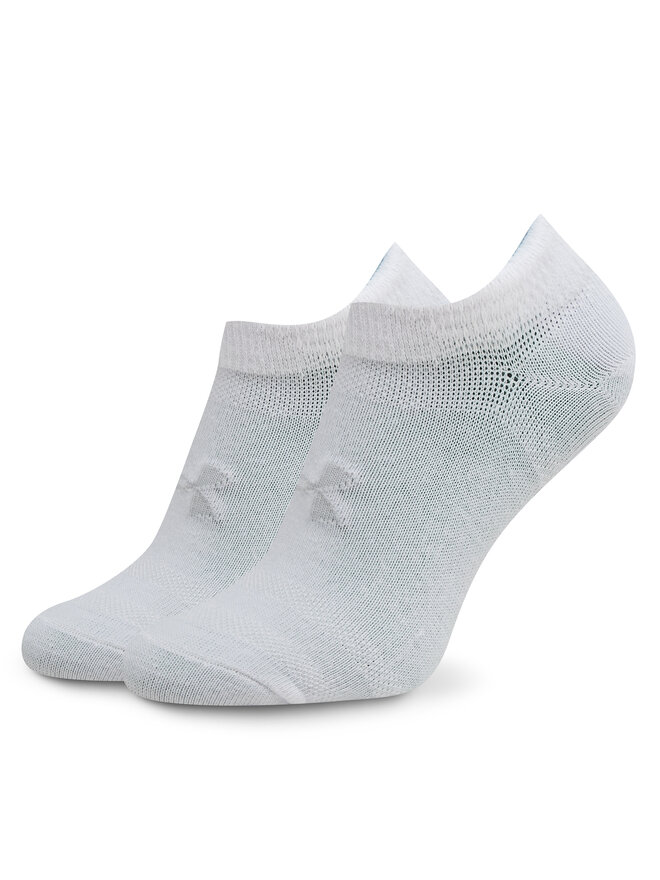 Under Armour Zestaw 6 par stopek unisex Under Armour Ua Essential No Show 6Pk 1382611-100 Biały
