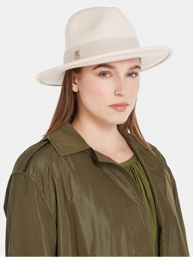 Tommy Hilfiger Pălărie Tommy Hilfiger Limitless Chic Fedora AW0AW15298 Bej