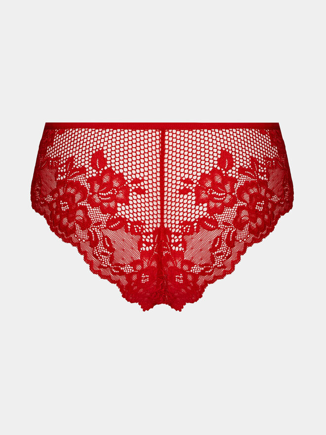 Hunkemöller Hunkemöller Nočna srajca 173763 Rdeča Feminine Fit