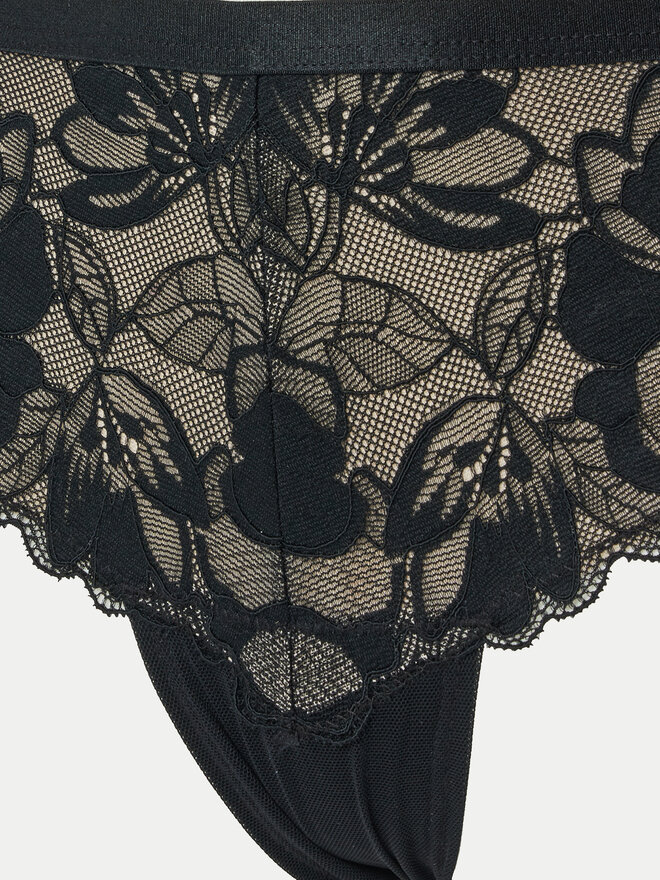 Hunkemöller Hunkemöller Braziljske spodnje hlačke Sophia 300459 Črna
