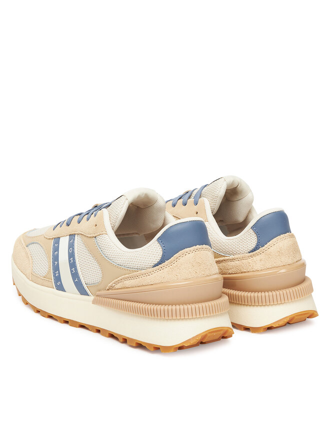 Tommy Jeans Снікерcи Tommy Jeans Tjm Technical Runner Ess EM0EM01537 Бежевий
